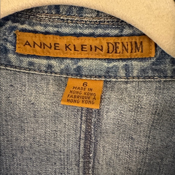 Vintage 90s Nautical Fisherman Denim Peacoat Jacket✨ - Picture 8 of 8